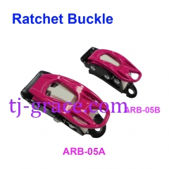 AL. RATCHET BUCKLE FOR SNOWBOARD BINDING, SKI
