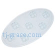 Stomp Pads, SMALL OVAL SNOW FLACK